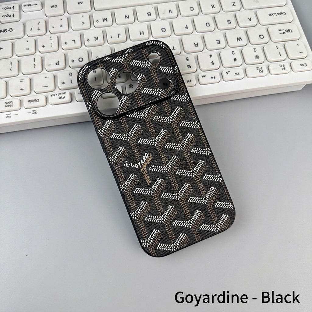 Dog-tooth pattern-black