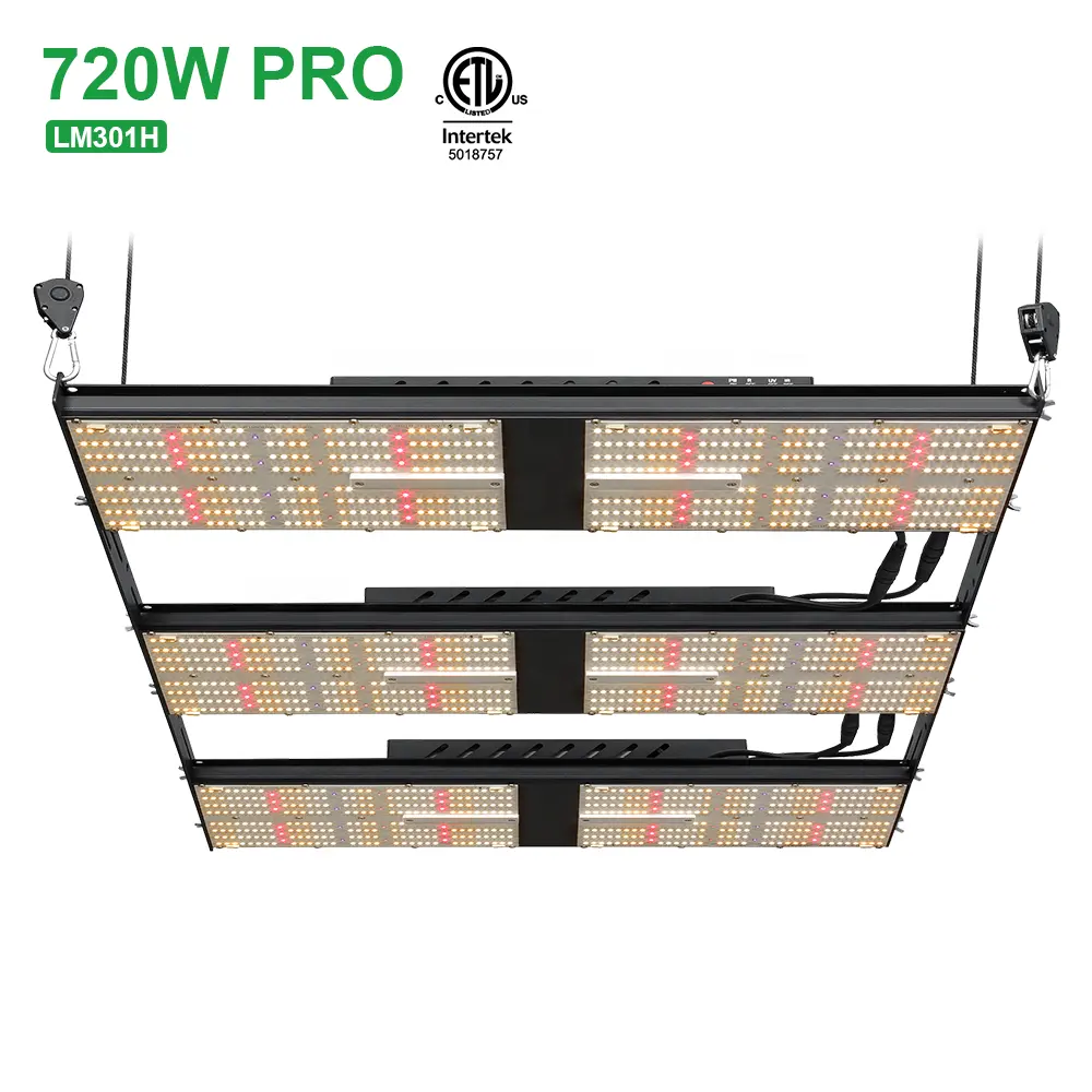 Bava Samsung 720W HA CONDOTTO Coltiva La Luce uv Lampadina ir Spettro Completo Idroponico Bar Coperta 1000 Watt 1000 w Cob spettro completo LED Coltiva La Luce