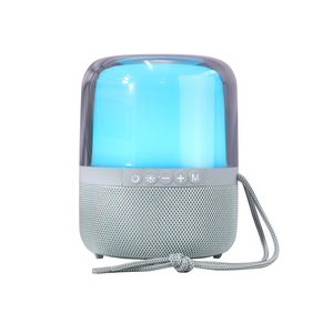 Radio FM Tarjeta TF Sistema de audio TWS Carcasa transparente RGB Luz colorida Altavoz inalámbrico portátil BT 5,3 - Product Image 5
