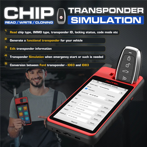 Autel MaxiIM KM100 <strong>Key</strong> Fob Programming Immobilizer Tool 2PCS Autel IKEY for 60s <strong>Key</strong> Generation OBD IMMO Car <strong>Key</strong> <strong>Programmer</strong>