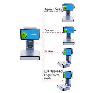 <strong>Android</strong> 13 Waterproof All in One 15Kg Touch Screen AI Multi Language Desktop 30Kg POS Label Scale With Thermal Label Printer - Product Image 6