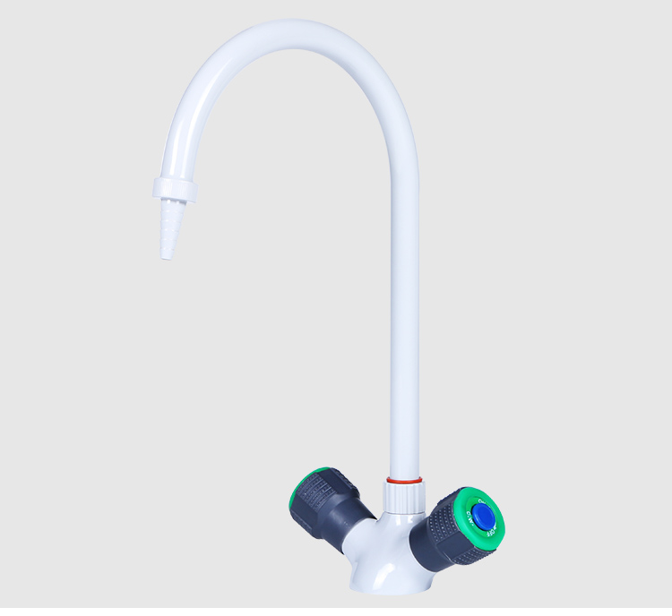 Vòi nước phòng thí nghiệm bằng đồng thau Phòng thí nghiệm hóa học bằng chứng kiềm Vòi bàn làm việc 0