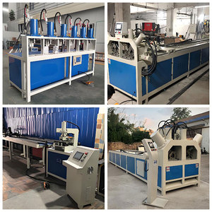 Hydraulic <strong>Automatic</strong> Pipe <strong>Notcher</strong> 45 Degree 90 Degree Metal Angle Cutting Machine square Pipe Notching Machine