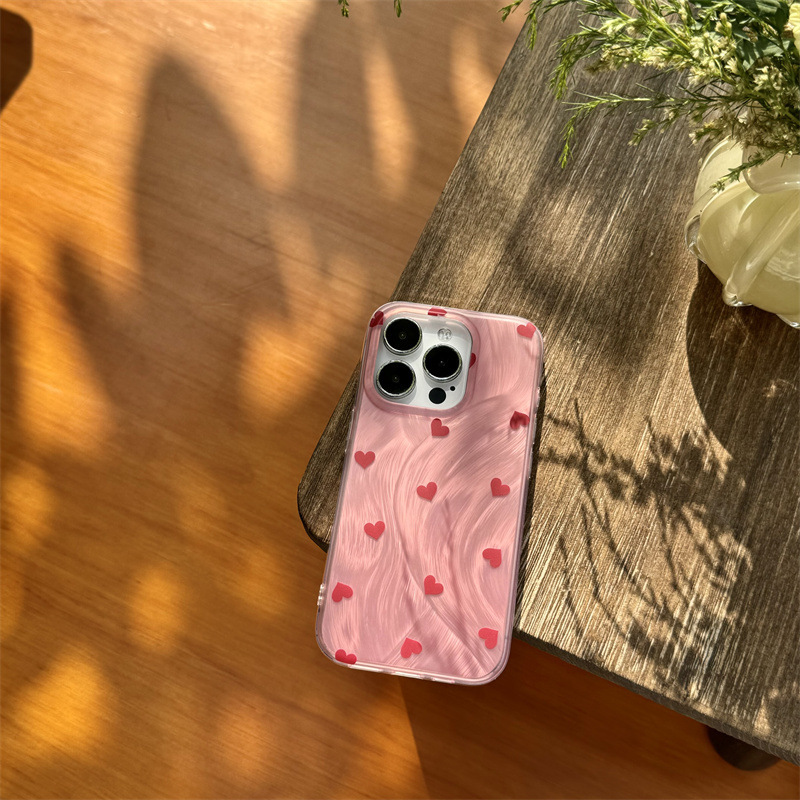 Pink foundation heart