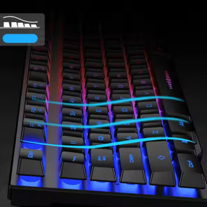 Combo de teclado profesional personalizado 3 en 1 para juegos Marco Mouse, retroiluminación LED con accesorios de conexión por cable, incluye auriculares - Product Image 5