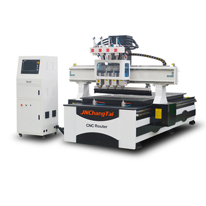 Jinan barato cuatro proceso de máquinas para trabajar la madera de cabeza de enrutador CNC - Product Image 2
