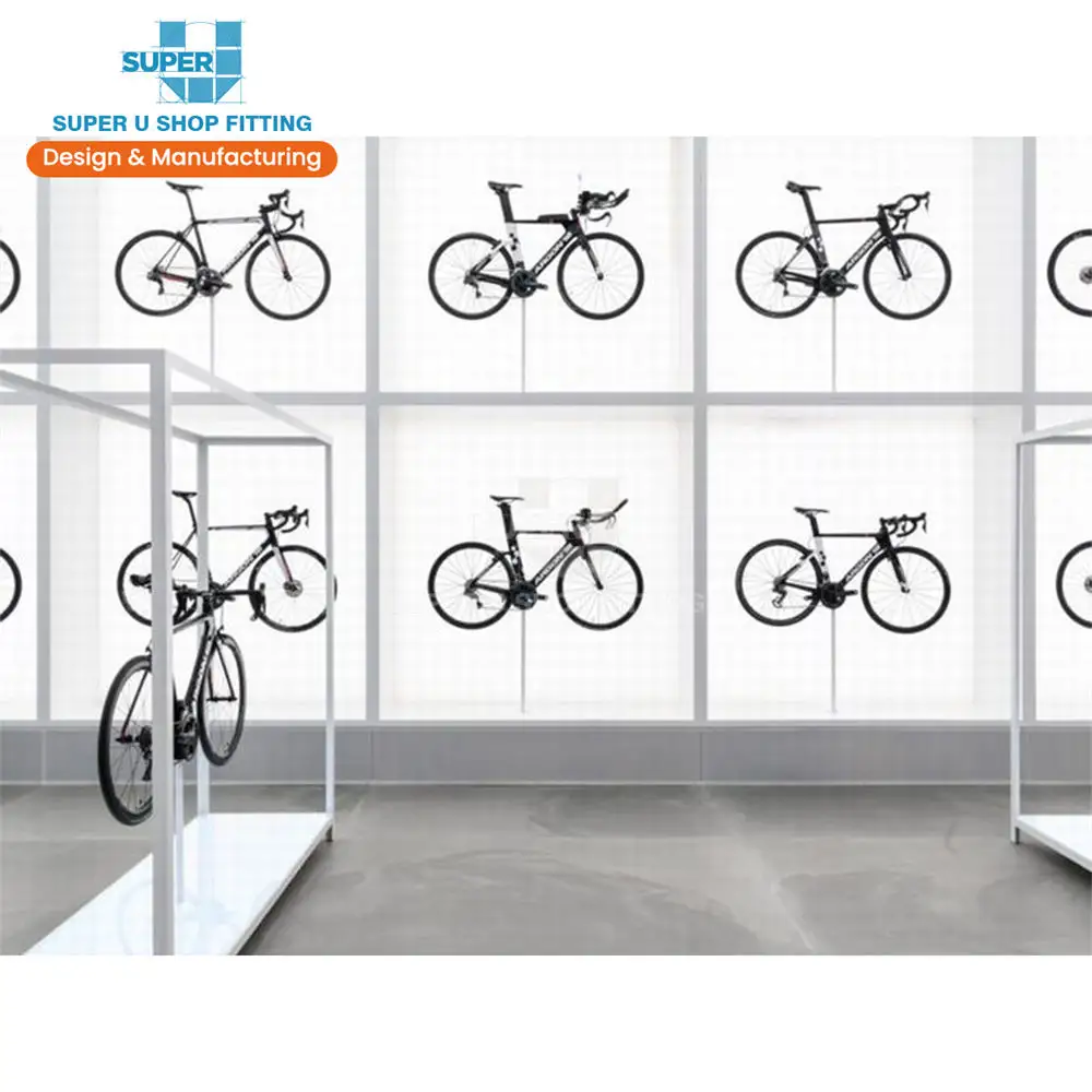 Présentoir pour vélo tout terrain, 1 pièce, décor de présentation Sport, de ville, moteur, Scooter, Design d'intérieur de boutique de vélo
