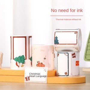 Jingchen B21/B1/B3S màu sắc dễ thương Giấy in nhiệt ba bằng chứng Nhãn dán nhãn Máy Acrylic dính cho mặt nạ - Product Image 2