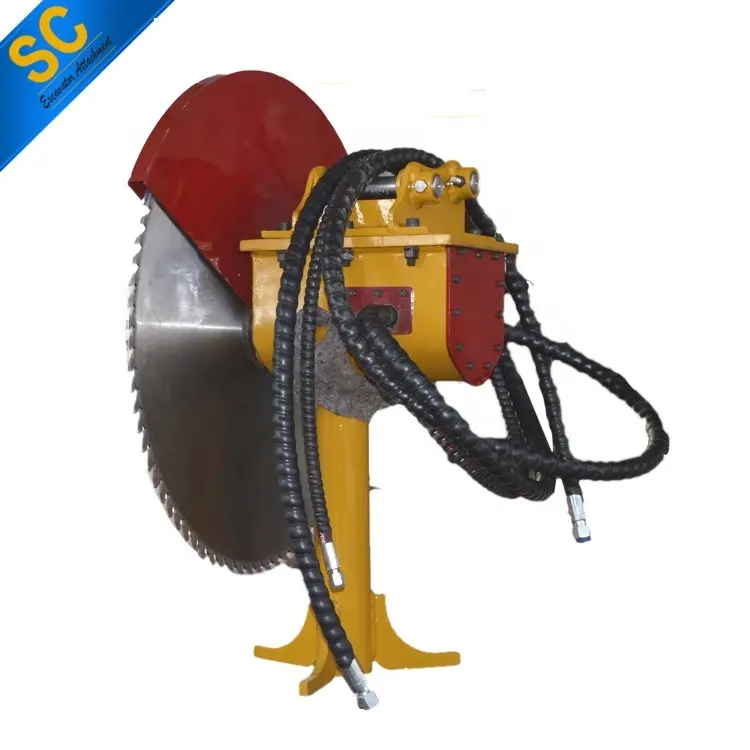 quarry stone cutting machine for cutting Marble and Granite excavator tool
