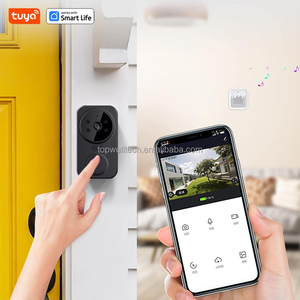 Timbre inteligente Tuya, intercomunicador bidireccional, visión nocturna infrarroja, monitoreo remoto, sistema de seguridad, timbre de puerta con vídeo Wifi - Product Image 3
