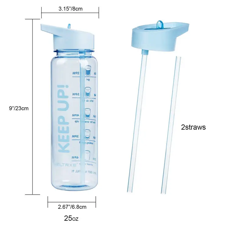 Bottiglia di acqua di sport personalizzabile bottiglia di acqua promozionale bottiglia di acqua