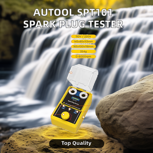 AUTOOL SPT101 probador de bujías 110V/220V Analizador de encendido de coche buena máquina detectora de plástico 12V herramientas de diagnóstico automático - Product Image 6
