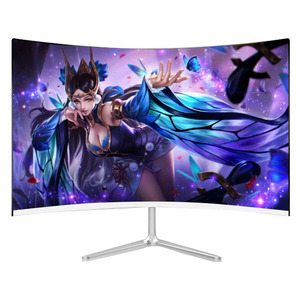 23.8 pollici FHD 1080P Display curvo Monitor a LED 23.8 24 pollici schermo curvo Computer Gamer Monitor senza bordo con HDMIed - Product Image 1