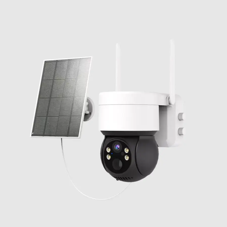 Icsee câmera de vigilância por vídeo, filmadora de vigilância por vídeo, wi-fi externa, cctv de camara con, painel solar ip