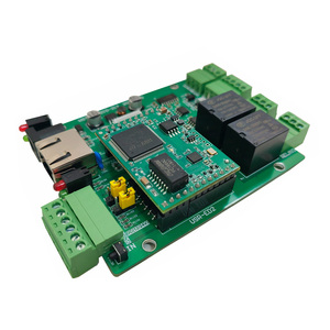 RS232/RS485 TCP/IP Ethernet a relé de 2 canales Controlador IO Protocolo MQTT Automatización industrial Módulo IO de hogar inteligente - Product Image 2