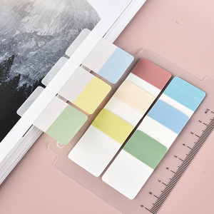 防水プラスチック卸売付箋インデックスラベルポスト分類ページネーションメモパッドNotebook with Post-tNote Notes - Product Image 3