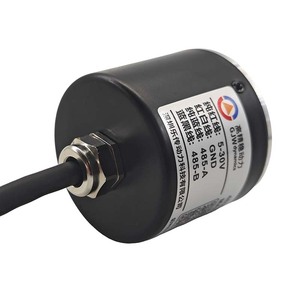 Custodia in metallo da 38mm 5-30V Encoder magnetico a motore personalizzabile Multi-giro Modbus Tamagawa valore assoluto a 21Bit - Product Image 3