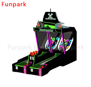 Детская игровая площадка Funpark, лидер продаж, боулинг с монетоприемным управлением, игровой автомат, Настольная игровая площадка, металлический материал - Product Image 6