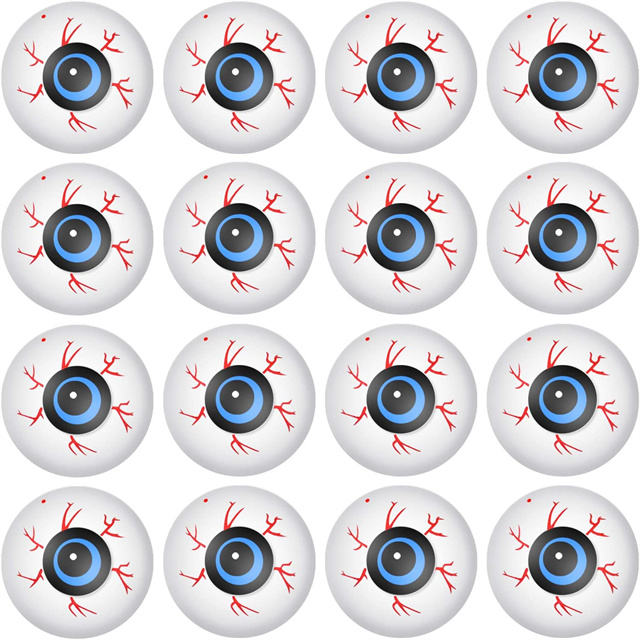 Blue eyeball+6pieces
