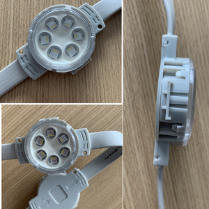 3/6 adet SMD5050 DMX veya IIC kontrol RGB LED modülü piksel kontrol RGB DMX LED nokta kaynağı modülü - Product Image 2