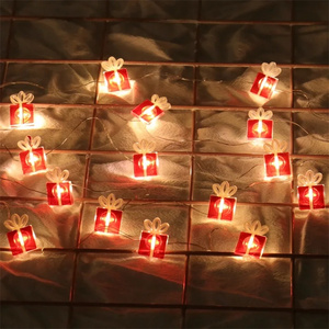 10 LEDs Festival Santa Clud Snowman Elk Deer Crystal Light <strong>String</strong> for Christmas Halloween Atmosphere and Warm Home - Product Image 3