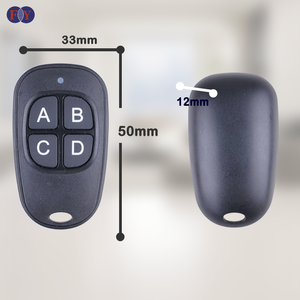 Black 4-Channel 433mhz Wireless <strong>Remote</strong> <strong>Control</strong> RF <strong>Duplicate</strong> Type <strong>Remote</strong> <strong>Control</strong> Spare <strong>Remote</strong> for Electric Gate - Product Image 5