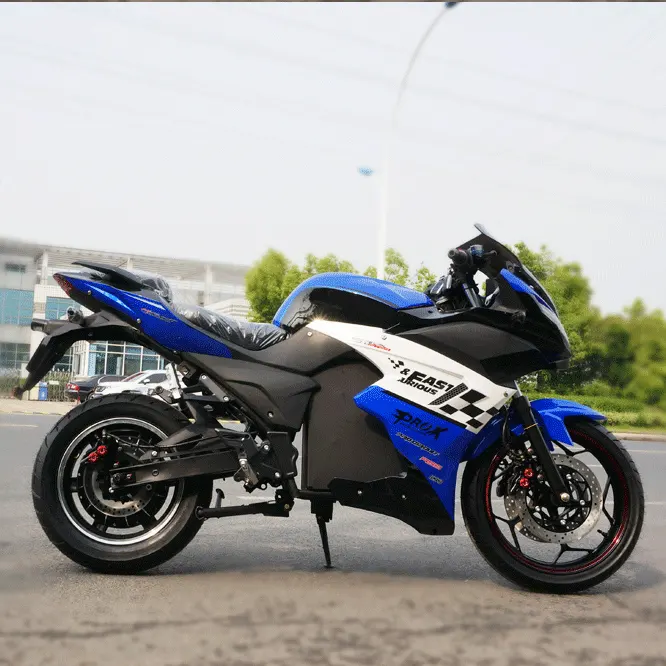Motos de sport haute puissance 60V40Ah moto tout-terrain puissante à moteur 72V moto rapide 250cc