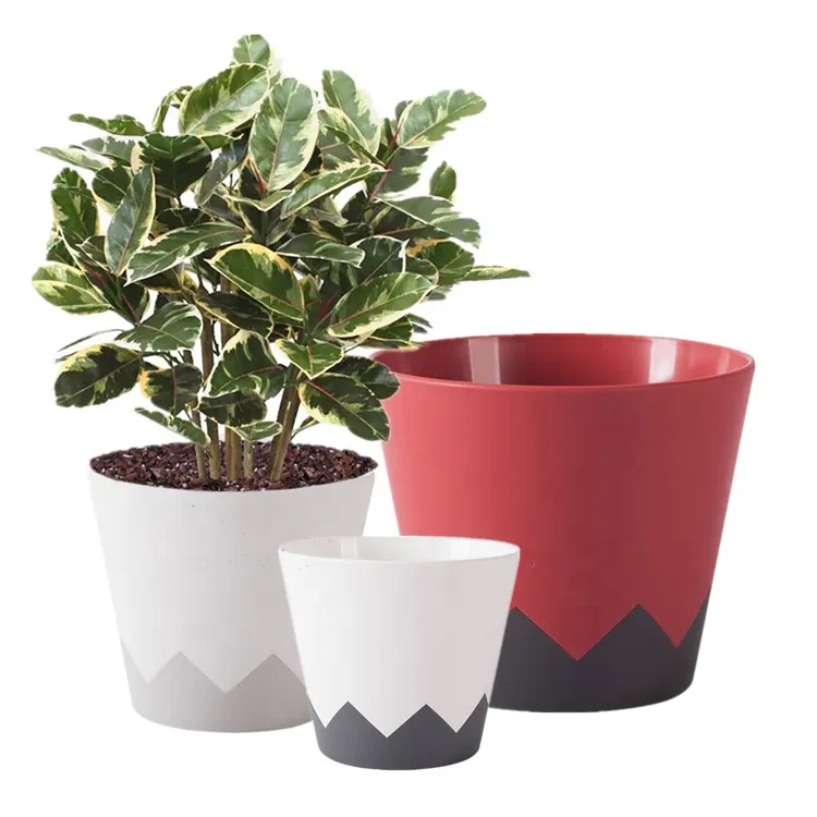 Pot de fleurs en plastique artificiel pour balcon, style nordique moderne, Vase de fleurs, jardinière, acheter des Pots bon marché, Cordoba