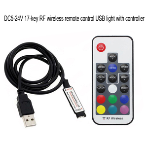 LED-Streifens teuerung Mini-Dimmer RF-Fernbedienung DC 5V 12V 24V Controller Für LED 5050 2835 Strip Single Color