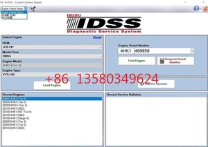 Excavator Diagnostic Tool Commercial Vehicles Excavator Truck for <strong>Isuzu</strong> Idss Diagnostic Kit Scanner Tool for <strong>Isuzu</strong> - Product Image 6