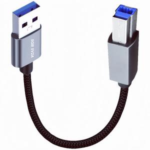 Özelleştirilebilir yüksek hızlı USB 3.0 erkek-erkek veri kablosu yazıcı B AM/BM kare Port mobil sabit disk muhafaza bağlantı kablosu - Product Image 5
