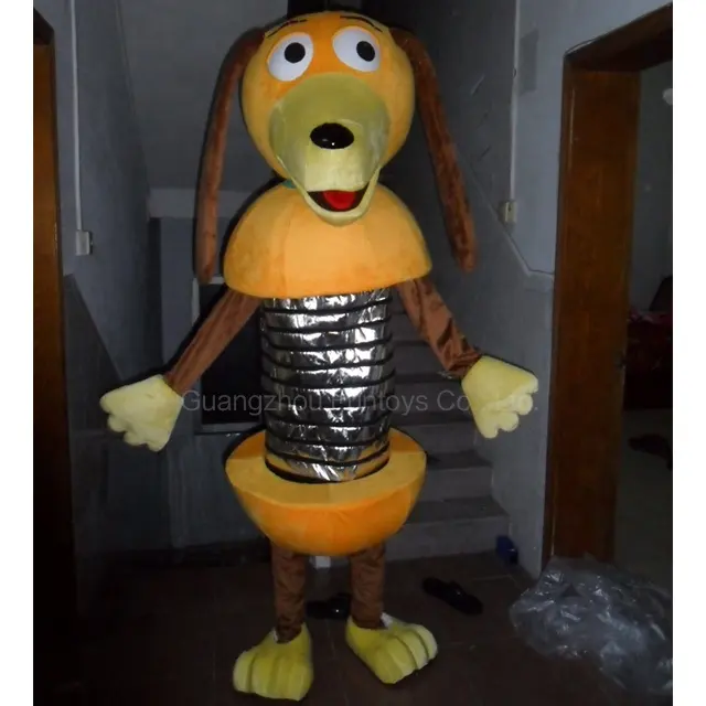 Funtoys-Disfraz de Mascota de Slinky para adultos, disfraz de personaje de dibujos animados de primavera, vestido de fantasía, actuación de cumpleaños