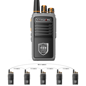 Kanglong D-380 Long Range Walkie-Talkie Air Band Feature with Automatic <strong>Networking</strong> Multi-Level <strong>Connection</strong> and <strong>Type</strong>-C Charging - Product Image 1
