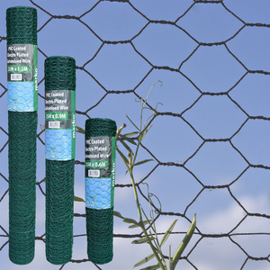Sechseckige Löcher Draht geflecht Single Double Twisted Green PVC-beschichtetes Hühnern etz Hot Dip Galvani zed Field Farm Animal Fence - Product Image 6