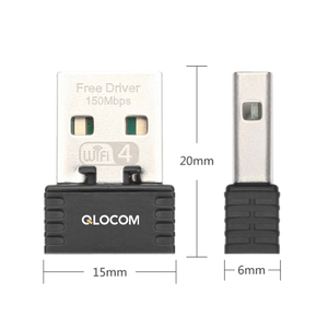 QLOCOM Computer Hardware Software Wifi6 AX300M Receptor inalámbrico Dongle Tarjeta de red Mini USB Wifi Adaptador - Product Image 6