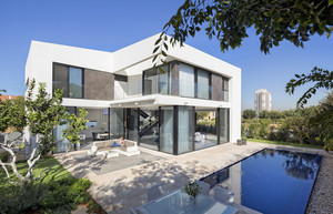 Prefabrik çevre prefabrik Villa ev lüks tam donanımlı dostu prefabrik evler 400m2 Modern modüler prefabrik ev