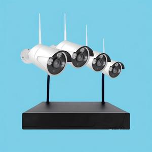 Best-Selling 4*2MP WiFi <strong>Security</strong> Camera <strong>System</strong> with Night Vision for Outdoor Use Includes NVR and HDD Data Storage Options - Product Image 2