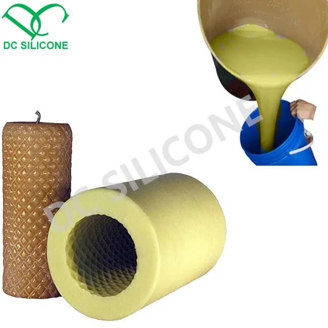 Liquido gomma di silicone per la fabbricazione di stampi utilizzato per lanciare in poliuretano camera di temperatura di curato in gomma di silicone