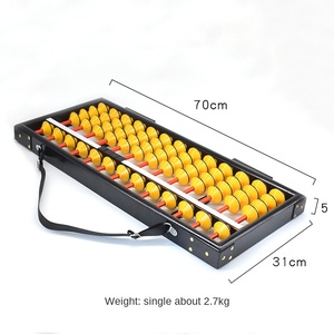 13 Positions Teaching Abacus, Large <strong>Teacher</strong> Using Wooden Teaching Aids - Product Image 3