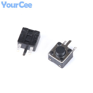 50 pezzi 4.5x4.5MM Mini tattile interruttore a pulsante Micro momentaneo interruttore tattile DIP lato 3pin 4.5x4.5x3.8MM PCB interruttore giocattolo - Product Image 5