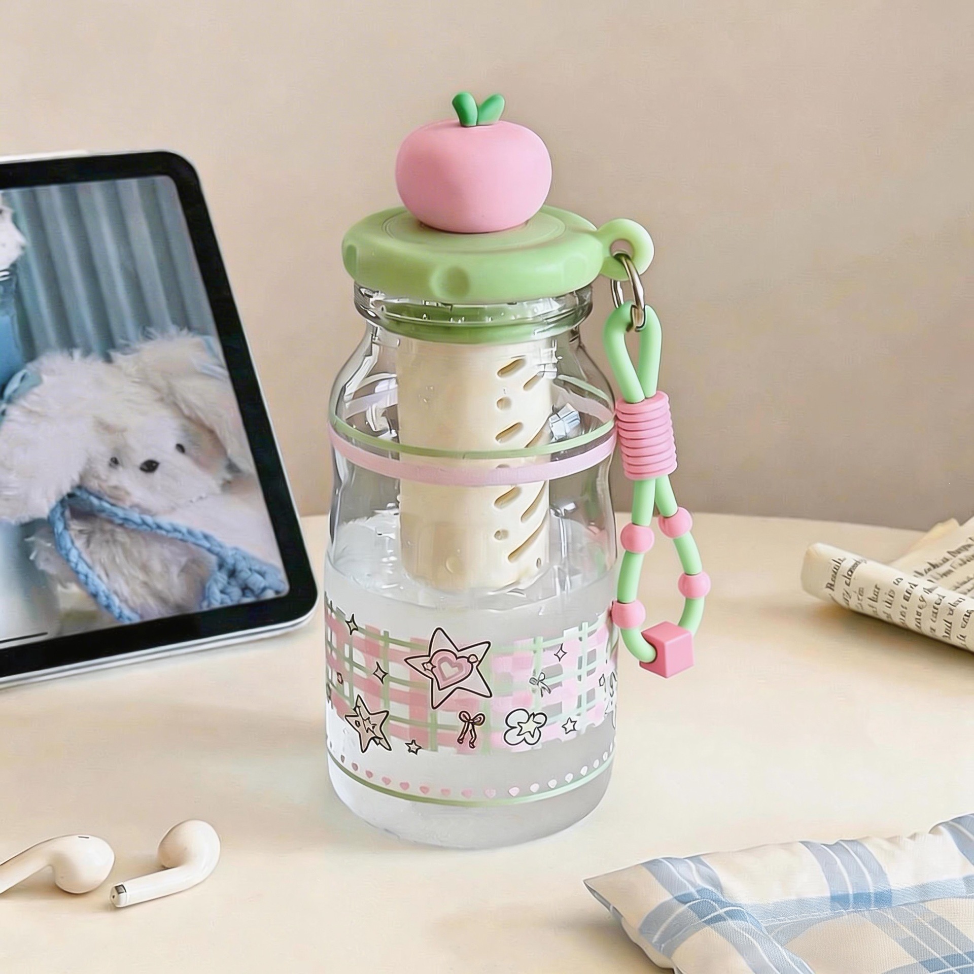 Apple Bottle - Pink Fruit 600ml