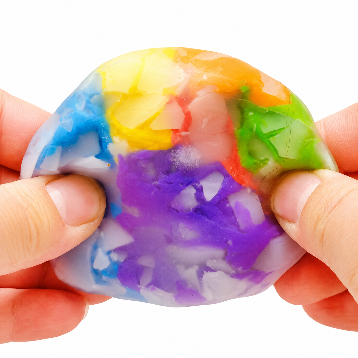 7cm rainbow crispy ball-crystal