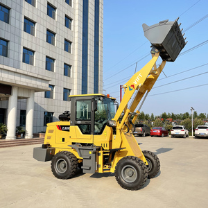小型1.5吨柴油前端装载机4x4轮式紧凑型建筑机械，带铲斗附件2吨额定负载 - Product Image 4