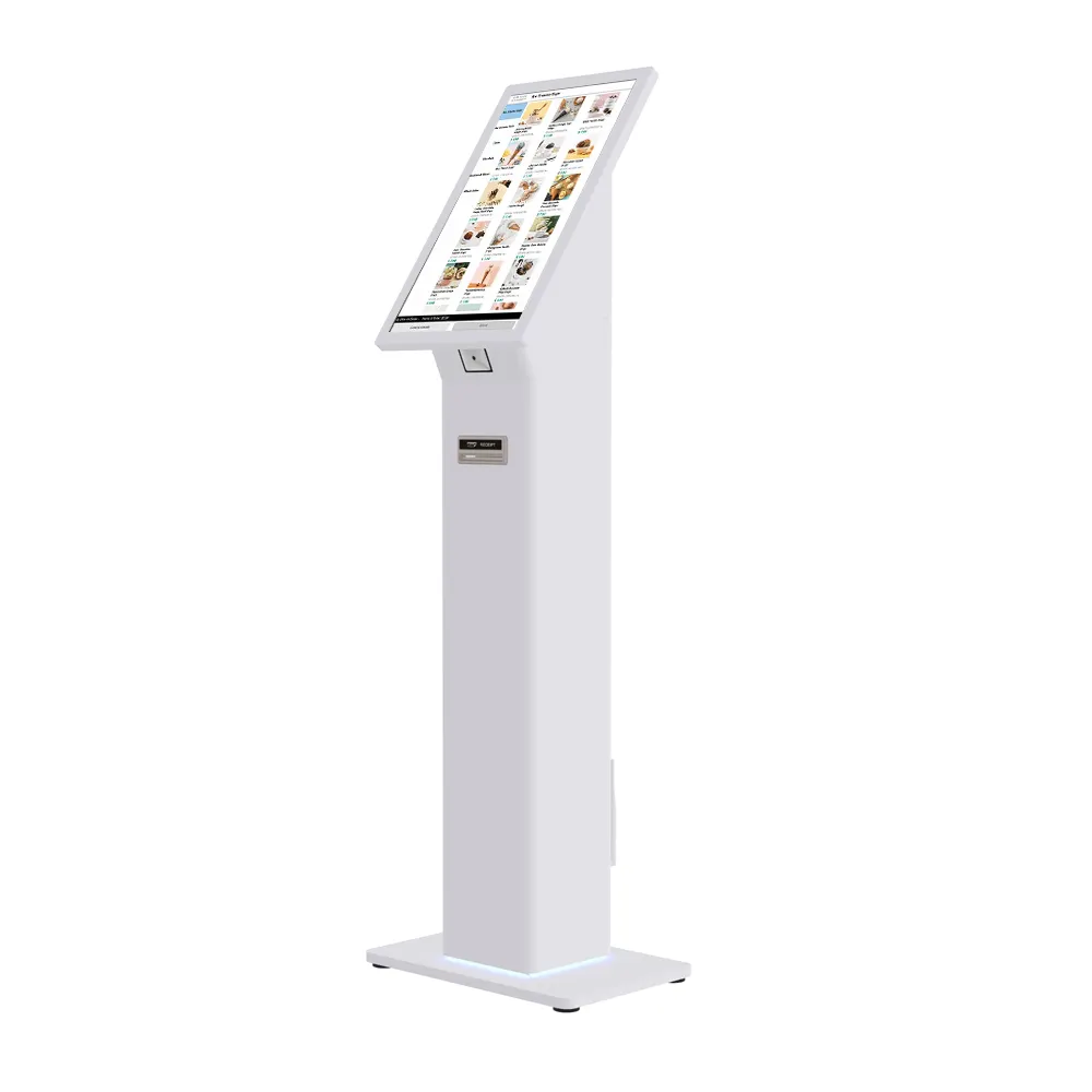 18.5 HDFocus e chiosco autoordinante da 21.5 pollici con Touch Screen e codice QR per una gestione efficiente del ristorante