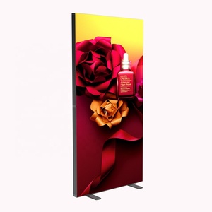 Espositore per esposizione con struttura in scatola leggera per esposizione con struttura in alluminio con profilo, Display per sfondo in tessuto, display modulare portatile - Product Image 3