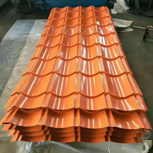 屋根板タイルカラーコーティング鋼板金属輸出用
