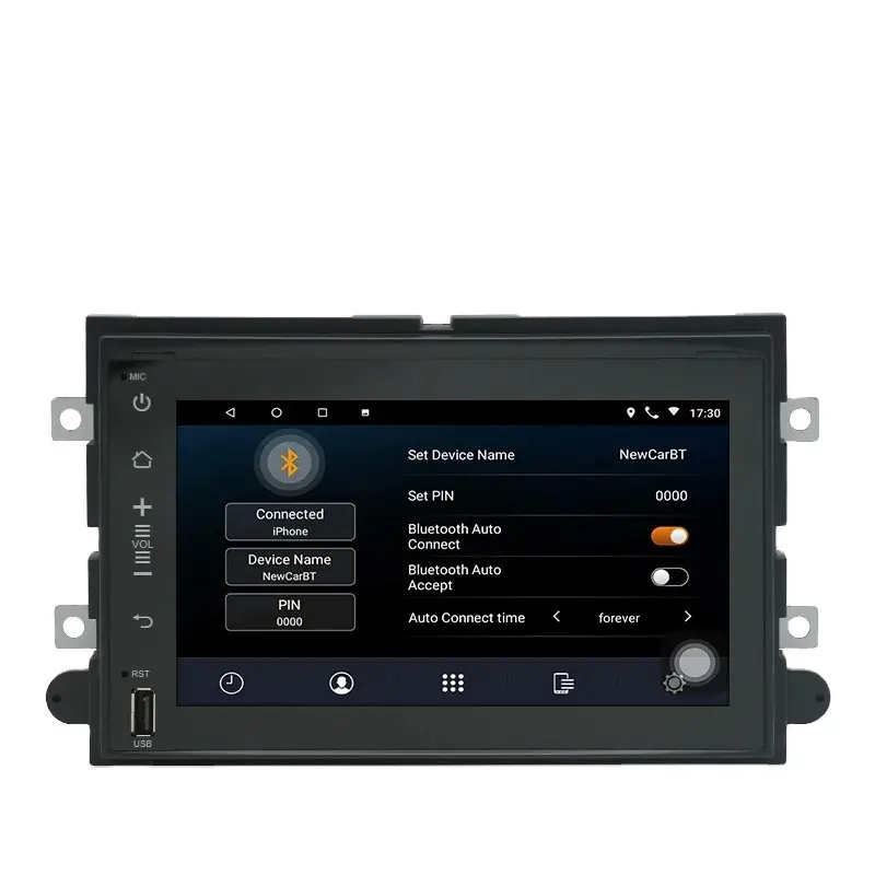 Автомобильный мультимедийный WC-FU7302 Kirinavi на android 11,0 для ford mustang 2005 009, автомобильный dvd-плеер, навигационная система, Wi-Fi 3g