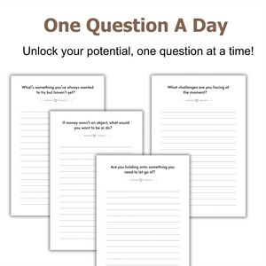 Daily <strong>Question</strong> Journal Unlock Emotional Wellness Self-Discovery and Personal Growth Through Daily Writing and Introspection - Product Image 4