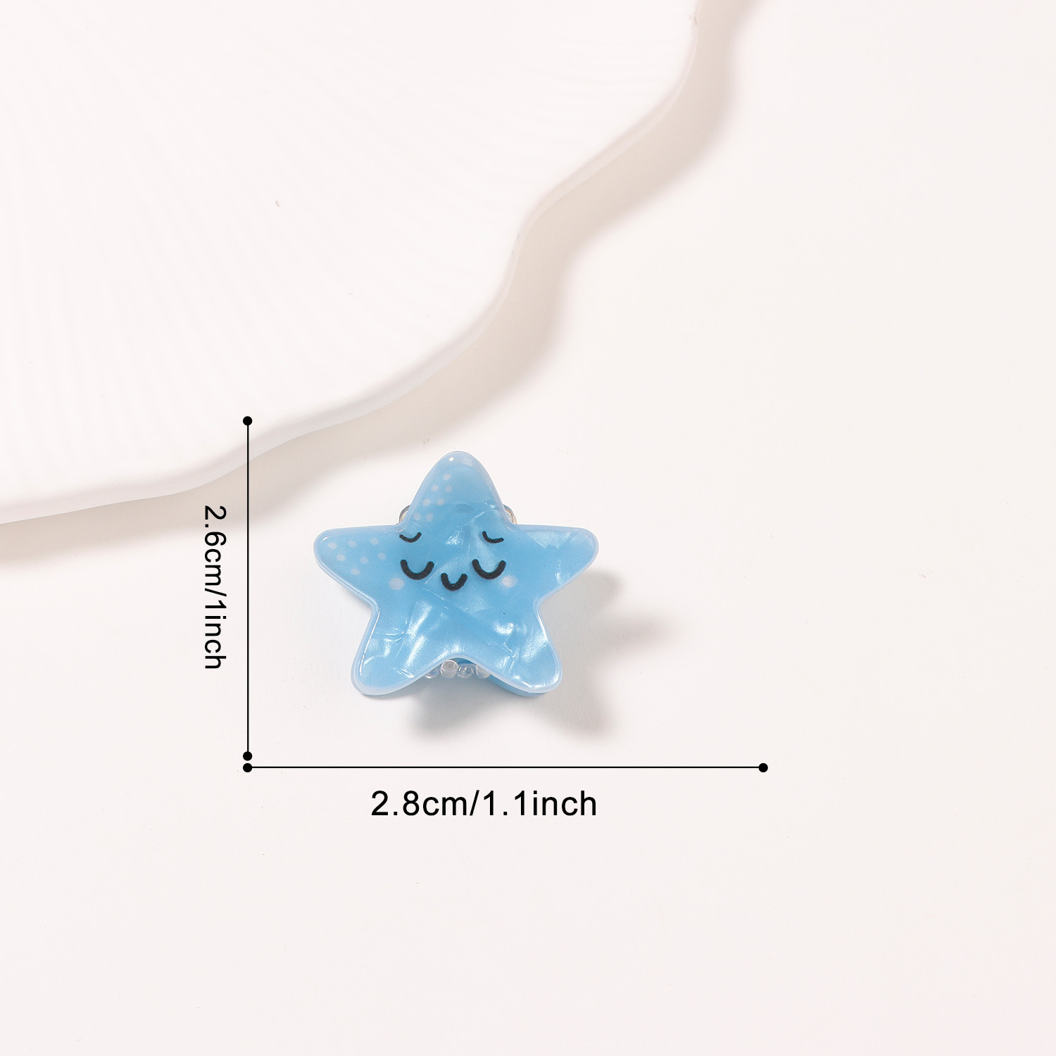 Étoile de mer bleue
