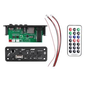 MP3 <strong>Bluetooth</strong> Amplifier Decoder Board 2*3W Audio Module USB TF Radio Wireless FM Receiver AUX Player With <strong>Microphone</strong> Jack MIC